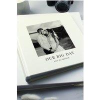 Personalised Memento Company Personalised Photo Upload Square Photo Album in White