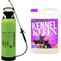 ProKleen 10L Pump Pressure Sprayer & Kennel Disinfectant 5 Fragrances Available in Lavender
