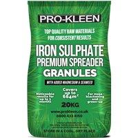 ProKleen Iron Sulphate Premium Spreader Granules Covers up to 664m 20KG in Clear
