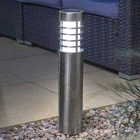 Marco Paul Solar Powered Orion Bollard Stake Light in Silver