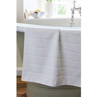 CHRISTY 'Signum' Heavyweight 100% Combed Cotton Bath Mat in White