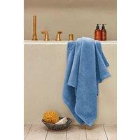 CHRISTY 'Cirrus' Lightweight Fluffy Softloft 100% Cotton Towels in Blue