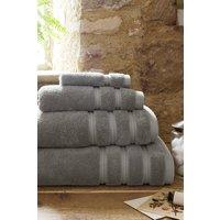 CHRISTY 'Antalya' Turkish Cotton Premium Loose Towels in Grey