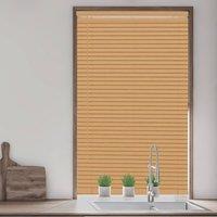 Blinds Outlet Woodgrain effect PVC venetian blinds in Brown | Size: 105 cm width x 210 cm drop