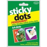 County Stationery Sticky Tabs (Pack of 64) in Clear