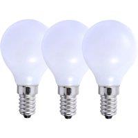 Harper Living 5 Watts E14 LED Bulb Opal Golf Ball Warm White Dimmable, Pack of 3