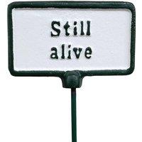Gifts Direct 2 U Garden Stake Plant Sign - Still Alive in Green