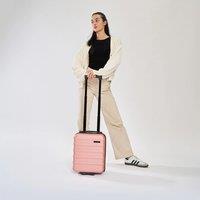 Cabin Max Anode 24L Hard Shell Twin Wheel Underseat Case - 40x30x20cm in Rose | Size: 40 x 30 x 20 cm