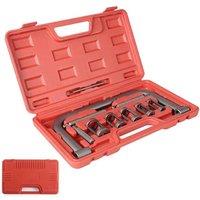 Nordara 10pc Valve Spring Compressor Kit - Motorcycle/Car Engine Tool in Grey