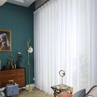 Nordara 2M X 2M White Curtains Background