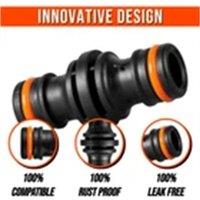 Nordara 1-Way Garden Hose Connector Joiner Coupler in Black | Size: 100g