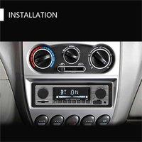 Nordara Retro Car Bluetooth FM Radio in Black | Size: 100 cm x 15 cm