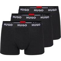 Hugo Men's Trunk Triplet Pack Black | Size: Medium