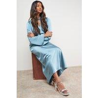 Oasis Women's Maddie Platform High Block Heeled Sandals in Silver | Size: 5