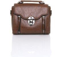 AJVANI Women's Everyday Smart Casual Crossbody Flap Bag in Tan
