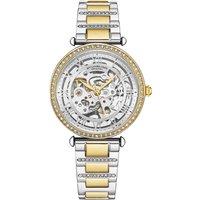 STHRLING Original Women's Luxe Legacy 4023 Automatic Watch 38mm Case Skelton Movement in Gold