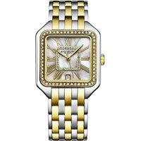 STHRLING Original Women's Valencia 4067 32mm Quartz Watch - Crystal Bezel, Steel Bracelet in Gold