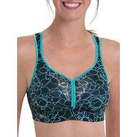 Anita Women's Active Air Control Deltapad Sports Bra in Blue | Size: 30D