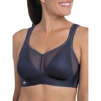 Anita Women's Active Air Control Deltapad Sports Bra in Blue | Size: 44C