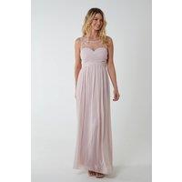 Blue Vanilla Women's Embellished Maxi Dress in Pink | Size: 10