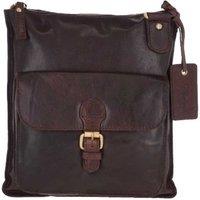 Ashwood Leather Women's Vintage Small Leather Shoulder Bag in Dark Brown