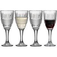 Galway Crystal Eyre Wine Set of 4 in Clear