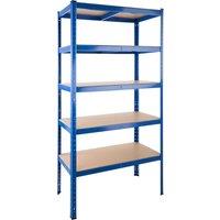 tectake Heavy-Duty Shelving 1325 Kg - Blue