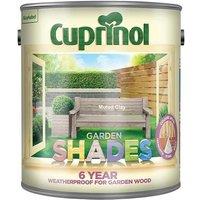 Cuprinol Garden Shades Muted Clay 2.5 Litre in Brown | Size: 2.5L