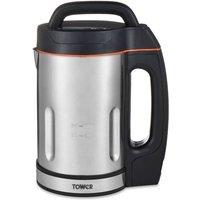Tower Soup & Smoothie Maker, 1000W, 1.6 Litre, T12031 in Stainless Steel in Metallics