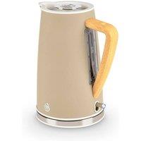 Swan 1.7L Cordless Kettle Oatmeal in Beige | Size: A
