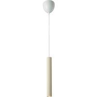 Nordlux Japenese Indoor Pendant Light Beige Metal GU10 Ribbed - Mains Powered, IP20
