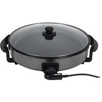 Geepas 5L Multi Cooker Electric Frying Pan with Lid & Adjustable Temperature in Black