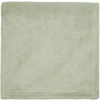 Helena Springfield 'Snug' Fleece Throw in Green | Size: 140 cm x 180 cm