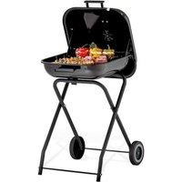 Tower XL Portable Grill with Collapsible Legs & Wheels, Black T978571