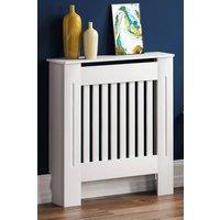 Home Discount Vida Designs Chelsea MDF Radiator Cover Heating 820 x 780 x 190 mm in White