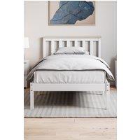 Home Discount Vida Designs Milan Single Double King Size Wooden Bed Low Foot Bedroom Furniture