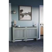 Home Discount Vida Designs Chelsea MDF Radiator Cover Heating 820 x 1520 x 190 mm in Grey