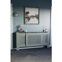 Home Discount Vida Designs Chelsea Adjustable MDF Radiator Cover 1400 - 2040 mm in Grey