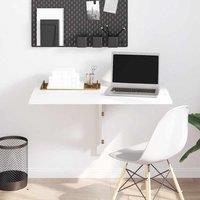 Berkfield Home Folding Wall Table White 100x60 cm