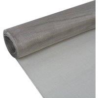 Berkfield Home Mesh Screen Stainless Steel 100x1000 cm Silver