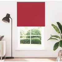 Berkfield Home Roller Blind Blackout Red 135x210 cm Fabric Width 131.6 cm Polyester