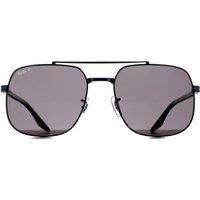 Ray-Ban Aviator Gunmetal Dark Grey Chromance Polarized RB3699
