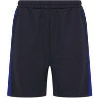 Finden & Hales Men's Knitted Pocket Shorts in Dark Navy | Size: XS