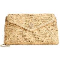 Dune London Women's 'Essentials' Clutch in Natural