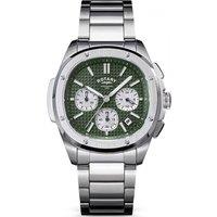 Rotary Men's RGB10029-24 Apex 100 40mm Watch in Silver