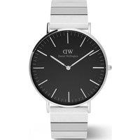 Daniel Wellington Men's DW00100774 Classic Piano 40mm Quartz Watch in Silver