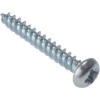 Forgefix General Purpose Pozi Screw Round Head Tt Zp 2In X 8 Box 200 in Silver