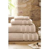 CHRISTY 'Antalya' Turkish Cotton Premium Loose Towels in Beige