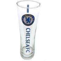 Chelsea FC Official Tall Beer Glass in Blue