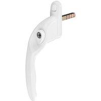 Securit UPVC Left Hand Espag Lock Window Handle in White
